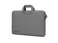 Bolso para port�til Wozinsky WNT-15G de 15,6" con asa retr�ctil de neopreno - Gris