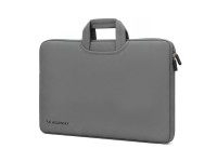 Bolsa para laptop Wozinsky WNT-17G de 17,3" com alça retrátil de neoprene - Cinza Bolsa para laptop Wozinsky WNT-17G de 17,3" com alça retrátil de neoprene - Cinza