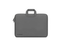 Bolsa para laptop Wozinsky WNT-17G de 17,3" com alça retrátil de neoprene - Cinza Bolsa para laptop Wozinsky WNT-17G de 17,3" com alça retrátil de neoprene - Cinza
