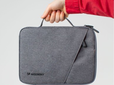 Bolso para portátil Wozinsky WTNP-11G de 10-11" con asa retráctil - Gris Bolso para portátil Wozinsky WTNP-11G de 10-11" con asa retráctil - Gris