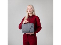 Bolsa para laptop Wozinsky WTNP-11G de 10 a 11 polegadas com al�a retr�til - Cinza