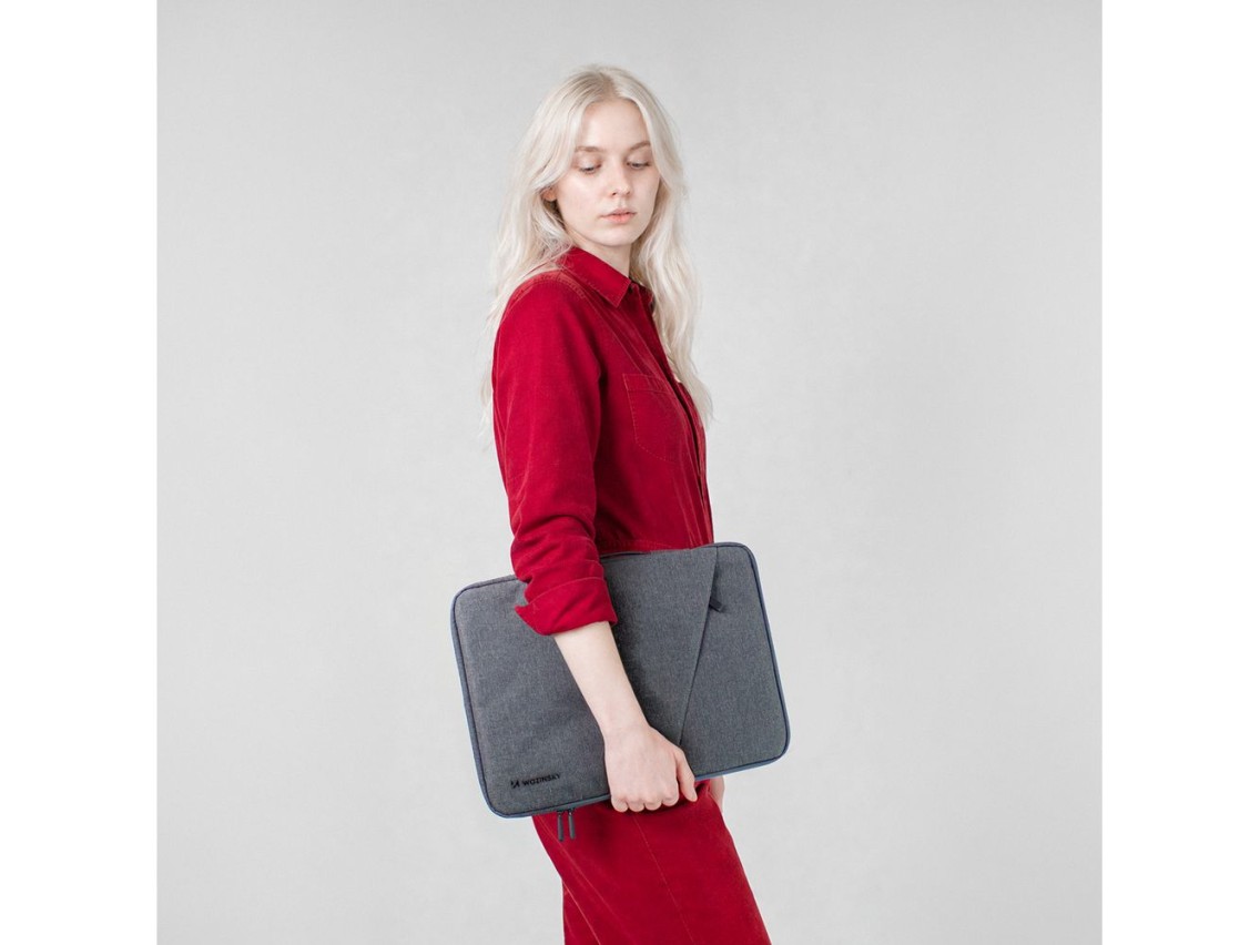 Wozinsky WTNP-15G 15.6" Laptop Bag with Retractable Handle - Gray
