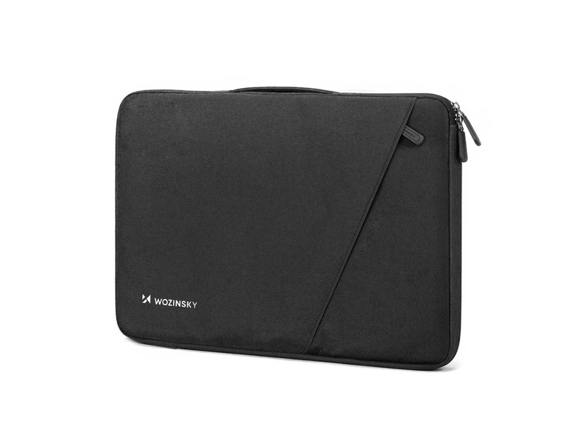 Bolsa para laptop Wozinsky WTNP-17B de 17" com alça retrátil - Preta