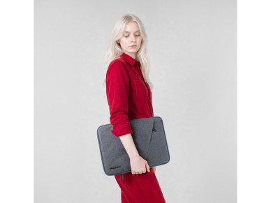 Wozinsky WTNP-15G 15.6" Laptop Bag with Retractable Handle - Gray Wozinsky WTNP-15G 15.6" Laptop Bag with Retractable Handle - Gray