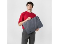 Bolsa para laptop Wozinsky WTNP-17G de 17" com al�a retr�til - Cinza