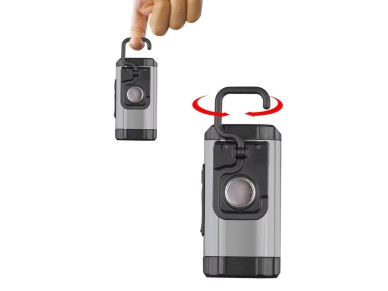 Lámpara de trabajo Wozinsky WLR-15W de 15 W y 1500 lm con LED CREE, IPX6 y función de batería extern Lámpara de trabajo Wozinsky WLR-15W de 15 W y 1500 lm con LED CREE, IPX6 y función de batería extern