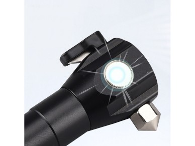 Wozinsky WLR-31 5W 500lm CREE 3-in-1 Multifunction Flashlight with Glass Breaker and Seat Belt Cutte Wozinsky WLR-31 5W 500lm CREE 3-in-1 Multifunction Flashlight with Glass Breaker and Seat Belt Cutte