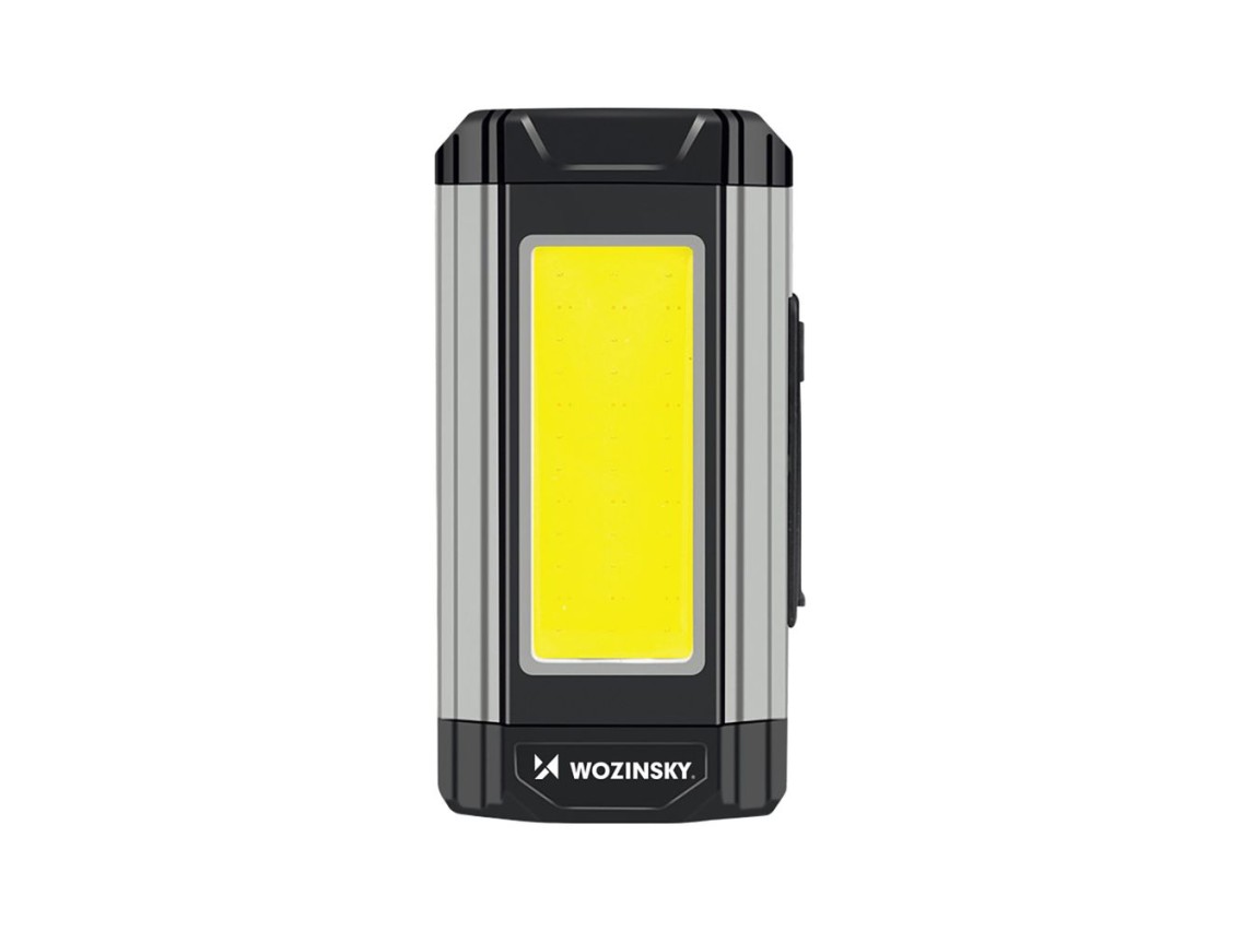 Wozinsky WLR-15W Work Lamp 15W 1500lm CREE LEDs IPX6 with Power Bank Function - Gray