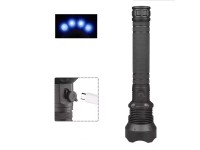 Lanterna t�tica Wozinsky WLT-20W, 20 W, 2000 lm, diodos CREE, IP65, com feixe ajust�vel - preta