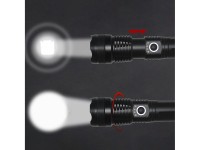 Wozinsky WLT-15W 15W 1500lm CREE IP65 Tactical Flashlight with Adjustable Beam - Black Wozinsky WLT-15W 15W 1500lm CREE IP65 Tactical Flashlight with Adjustable Beam - Black