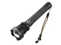 Lanterna t�tica Wozinsky WLT-20W, 20 W, 2000 lm, diodos CREE, IP65, com feixe ajust�vel - preta