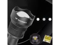 Lanterna t�tica Wozinsky WLT-20W, 20 W, 2000 lm, diodos CREE, IP65, com feixe ajust�vel - preta
