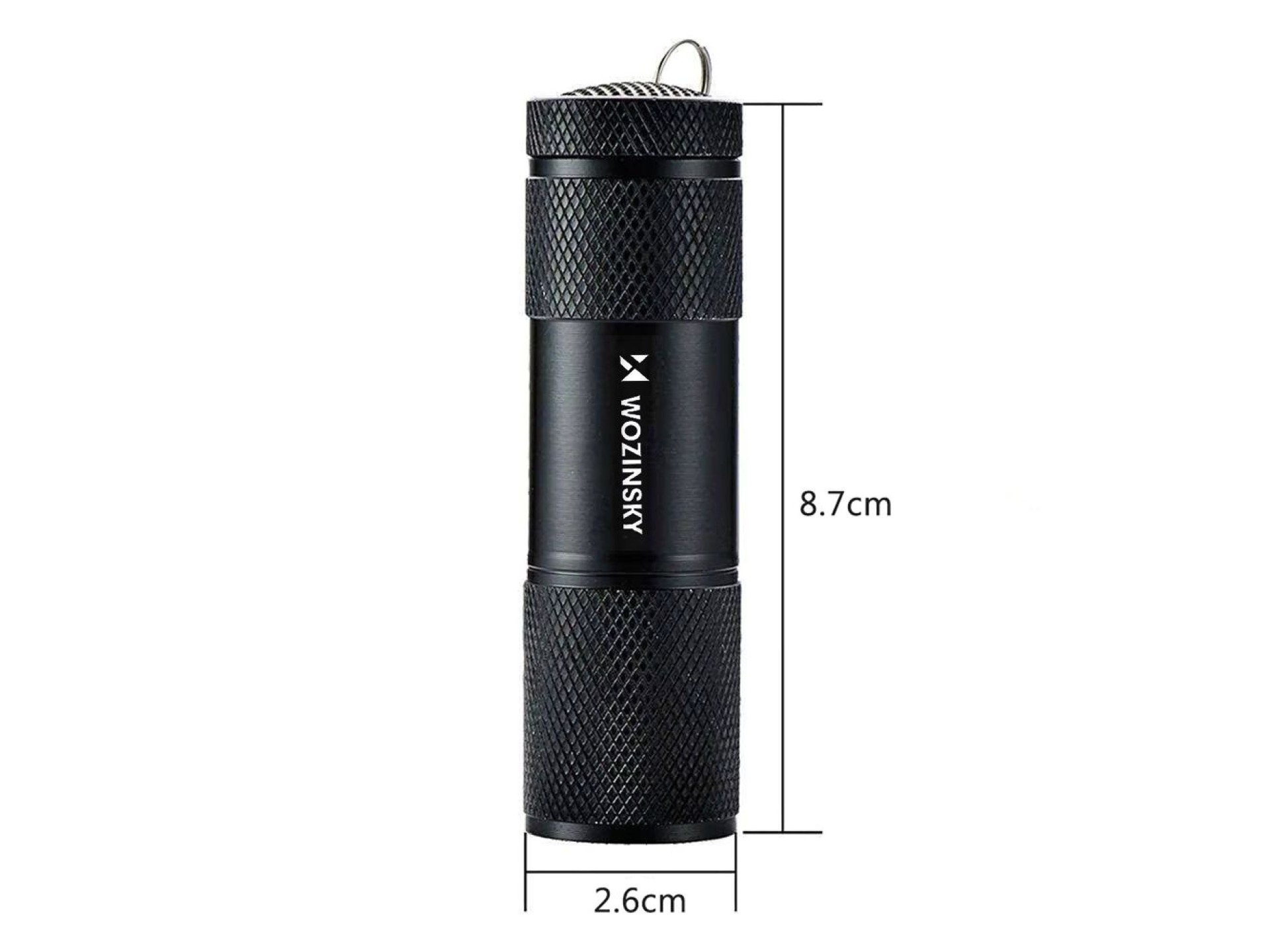 Wozinsky WLD-9L IP65 UV Flashlight for Trace Detection - Black