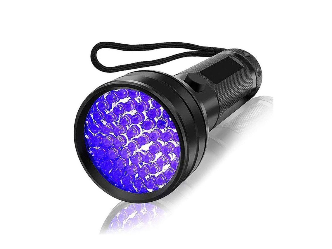 Linterna UV Wozinsky WLT-51L IP65 para detecci�n de trazas - Negra