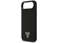 Guess Silicone Triangle Logo MagSafe Case for iPhone 17 Air - Black Guess Silicone Triangle Logo MagSafe Case for iPhone 17 Air - Black