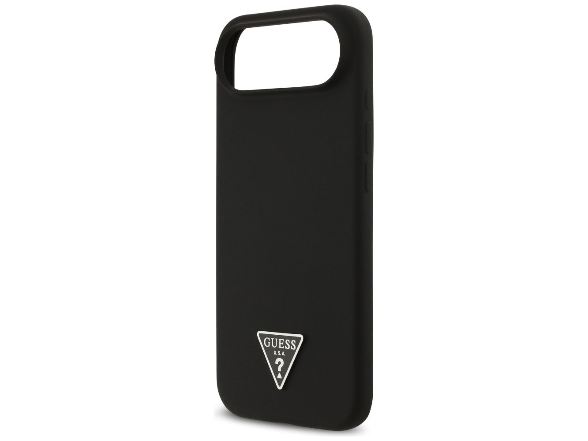 Guess Silicone Triangle Logo MagSafe Case for iPhone 17 Air - Black