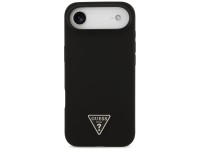 Guess Silicone Triangle Logo MagSafe Case for iPhone 17 Air - Black Guess Silicone Triangle Logo MagSafe Case for iPhone 17 Air - Black