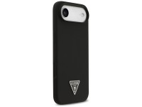 Guess Silicone Triangle Logo MagSafe Case for iPhone 17 Air - Black Guess Silicone Triangle Logo MagSafe Case for iPhone 17 Air - Black