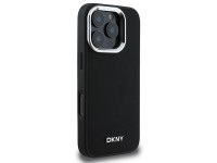 DKNY Plain Silver Logo MagSafe iPhone 16 Pro Case - Black DKNY Plain Silver Logo MagSafe iPhone 16 Pro Case - Black