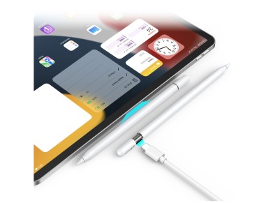 Caneta capacitiva Acefast V3 para iPad com carregamento sem fio e 2 pontas intercambiáveis ??- Branc Caneta capacitiva Acefast V3 para iPad com carregamento sem fio e 2 pontas intercambiáveis ??- Branc