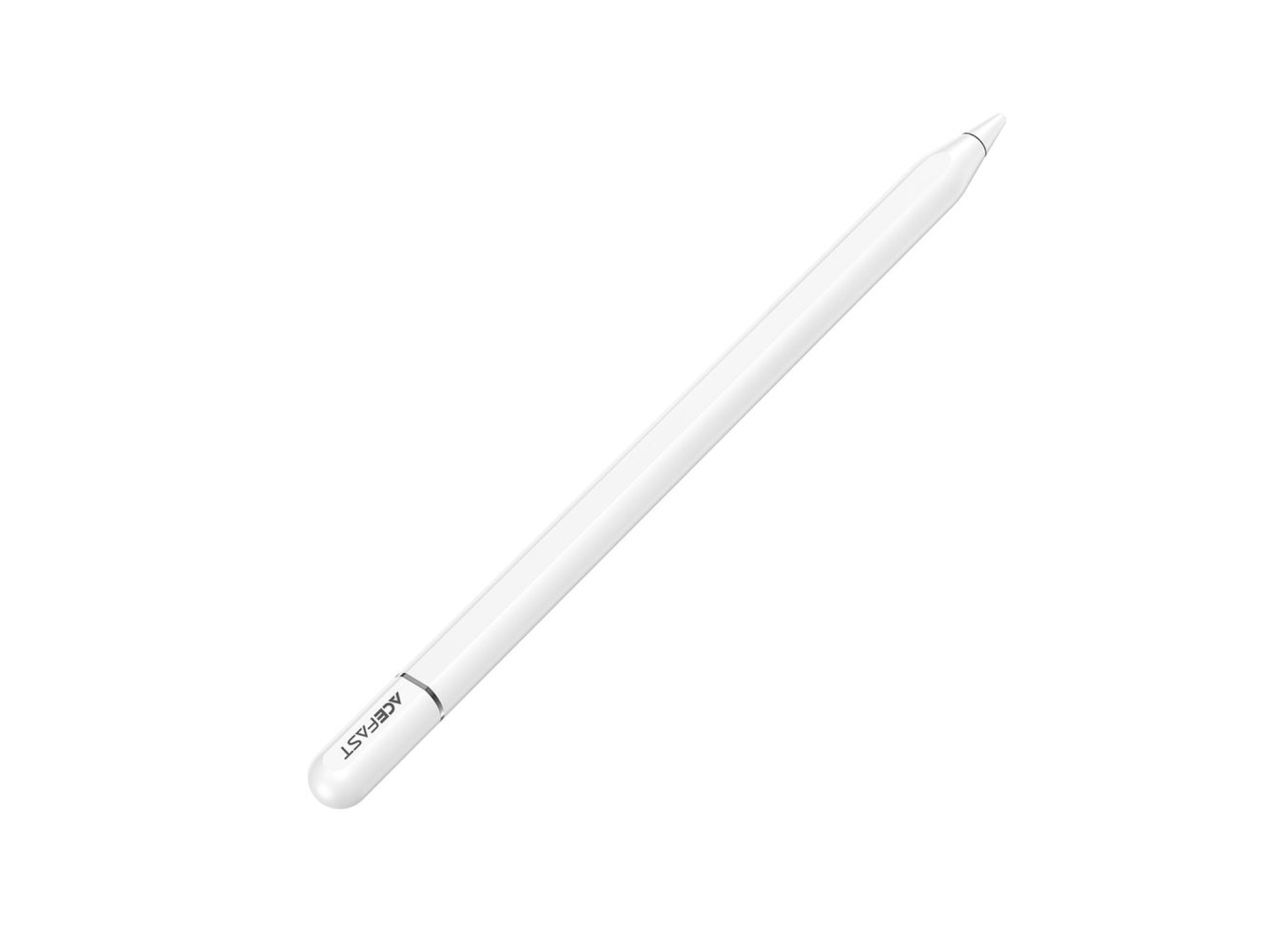 Acefast V3 Capacitive Stylus for iPad with Wireless Charging and 2 Interchangeable Tips - White