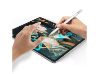 Acefast V3 Capacitive Stylus for iPad with Wireless Charging and 2 Interchangeable Tips - White