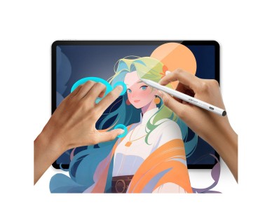 Acefast V2 Capacitive Stylus for iPad with 2 Interchangeable Tips - White Acefast V2 Capacitive Stylus for iPad with 2 Interchangeable Tips - White