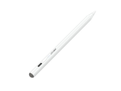 Acefast V2 Capacitive Stylus for iPad with 2 Interchangeable Tips - White