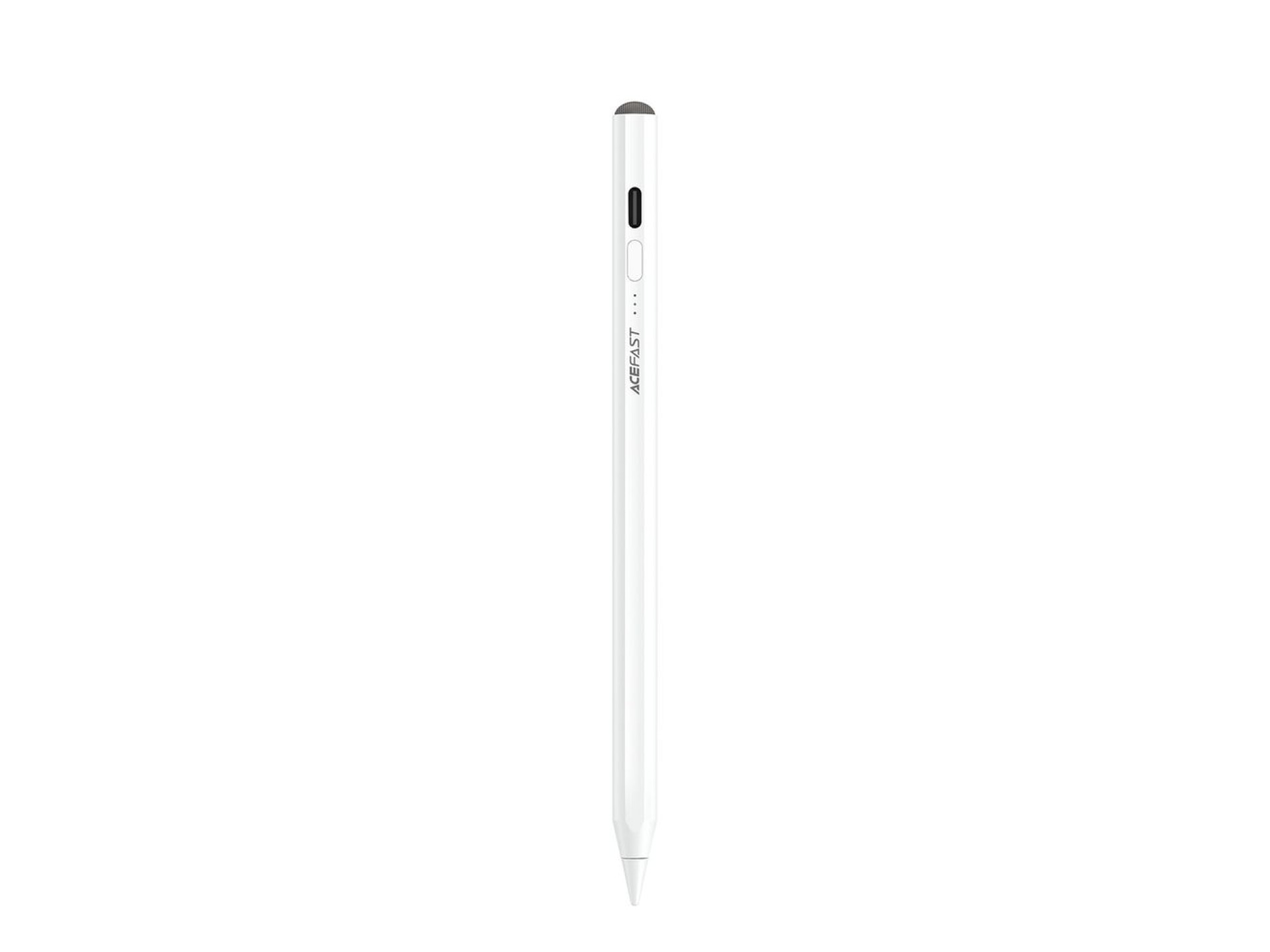 Caneta capacitiva Acefast V2 para iPad com 2 pontas intercambiáveis ??- Branca