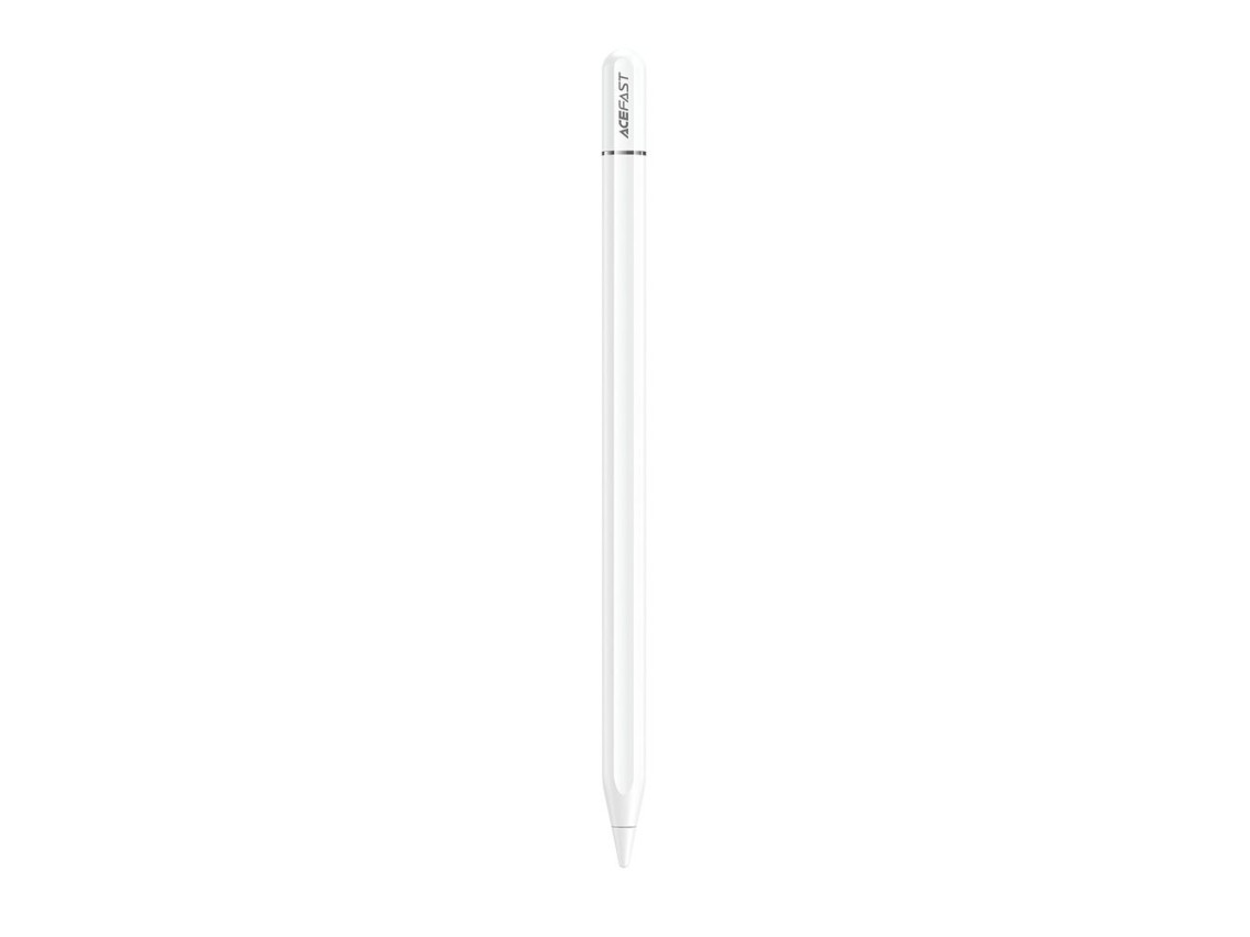 Acefast V3 Capacitive Stylus for iPad with Wireless Charging and 2 Interchangeable Tips - White