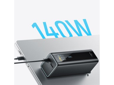 Bater�a externa Cuktech PB200U de 210 W y 20000 mAh con 2 puertos USB-C + USB-A, pantalla TFT y cabl