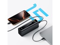 Batería externa Cuktech PB200U de 210 W y 20000 mAh con 2 puertos USB-C + USB-A, pantalla TFT y cabl Batería externa Cuktech PB200U de 210 W y 20000 mAh con 2 puertos USB-C + USB-A, pantalla TFT y cabl