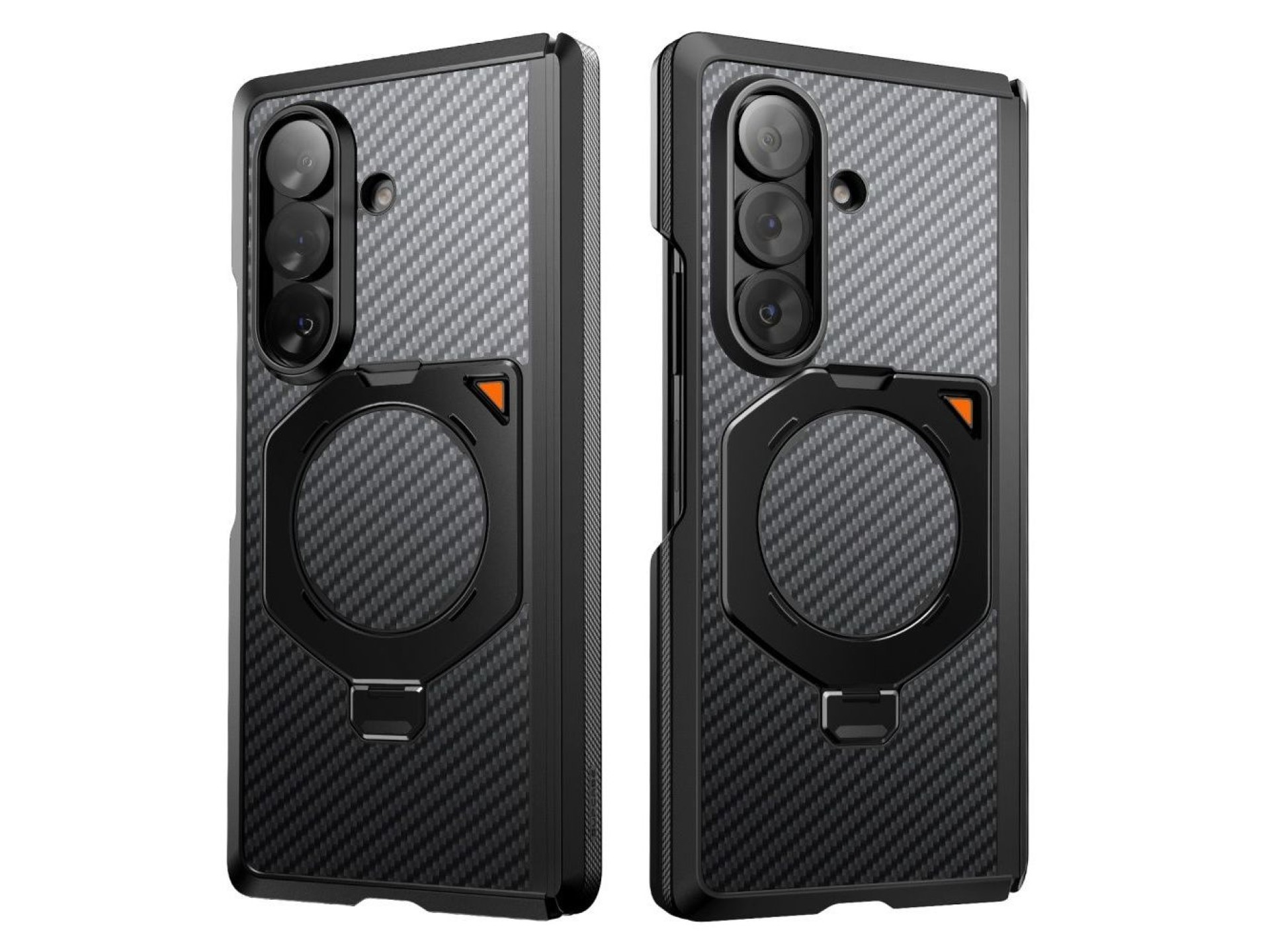 Conjunto de 2 capas Supcase UB Aero MagSafe para Samsung Galaxy Z Fold 8 Ultra - Preto