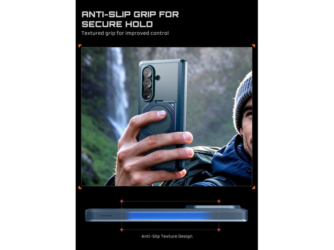 Supcase UB Aero MagSafe 2-Set Case for Samsung Galaxy Z Fold 8 Ultra - Navy Blue