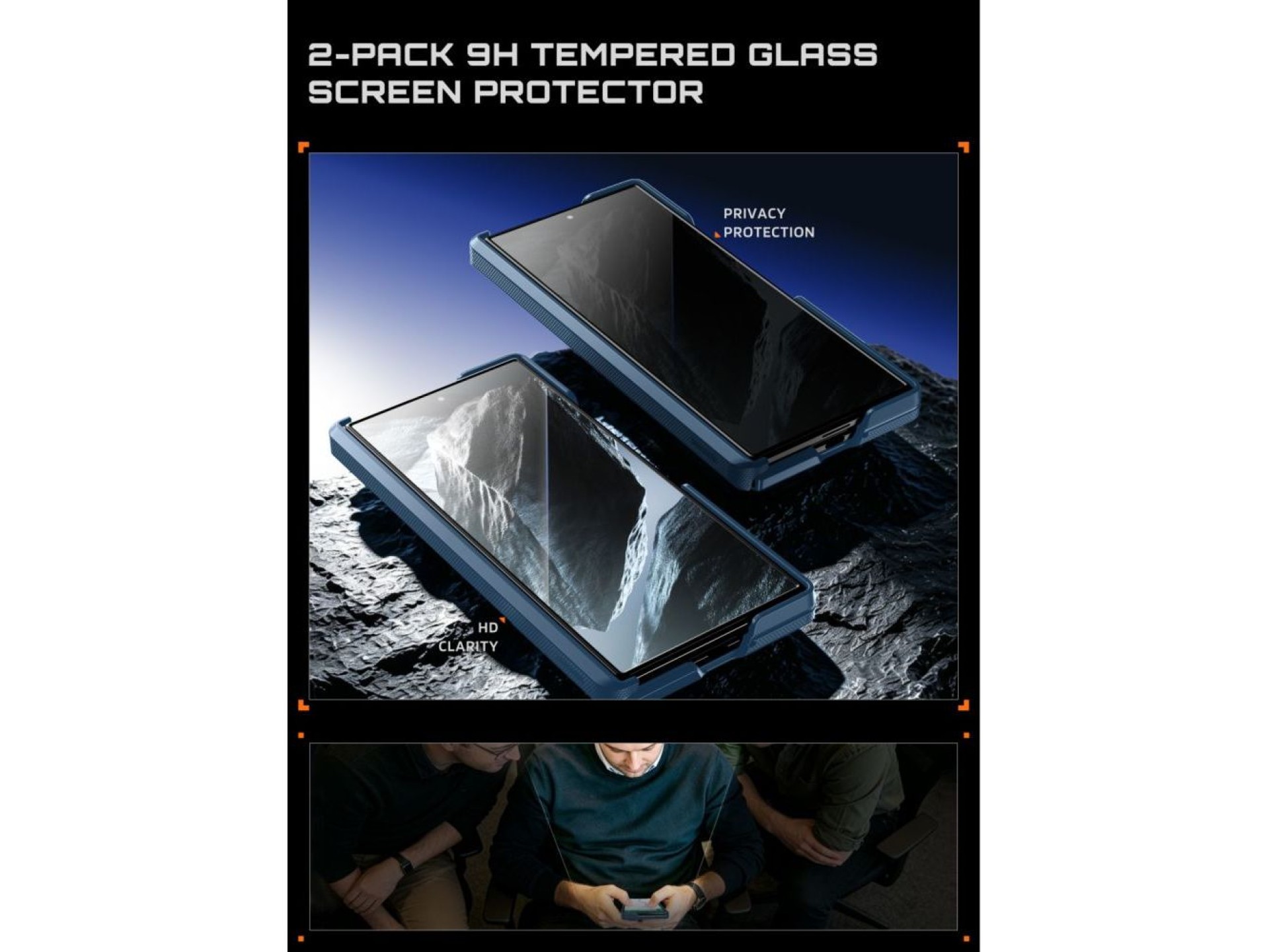 Supcase UB Aero MagSafe 2-Set Case for Samsung Galaxy Z Fold 8 Ultra - Navy Blue