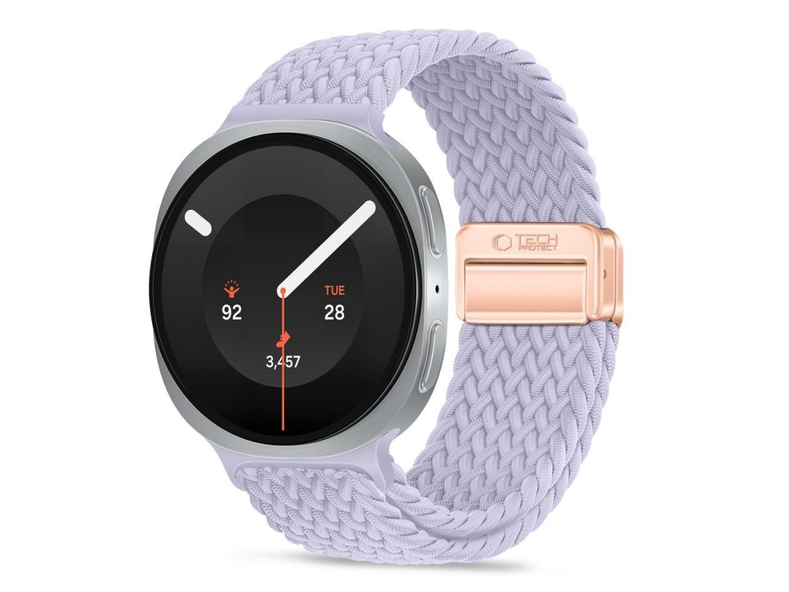 Pulseira Tech-Protect NylonMag para Samsung Galaxy Watch 40/44/46mm - Roxa