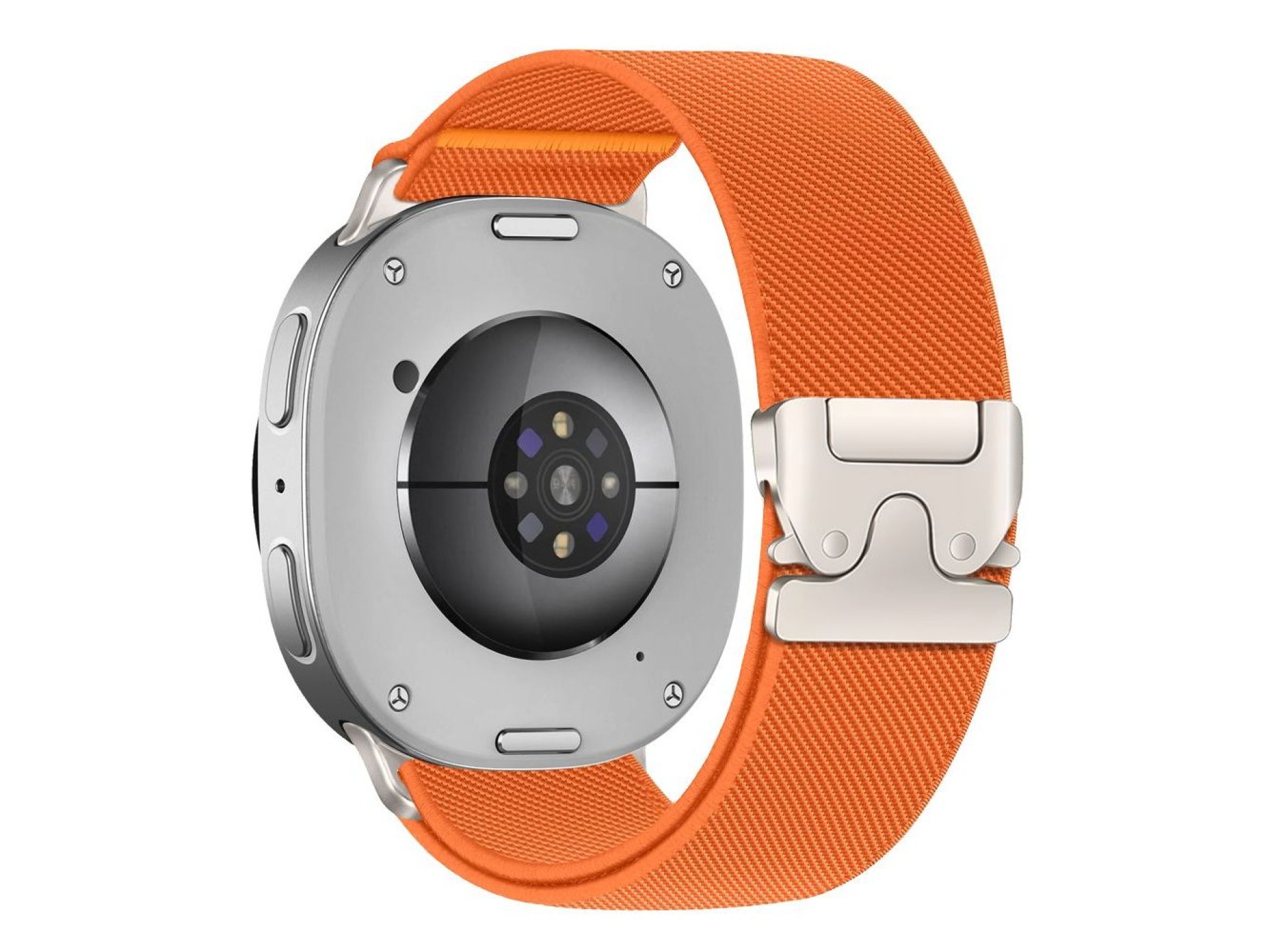 Tech-Protect Nylon Clasp Strap for Samsung Galaxy Watch 40/44/46 mm - Orange