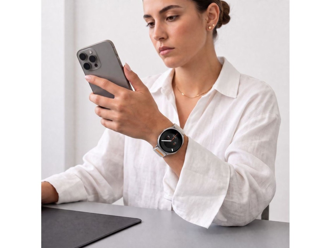 Correa con cierre de nailon Tech-Protect para Samsung Galaxy Watch 40/44/46 mm - Beige