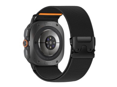 Cierre de nailon Tech-Protect para Samsung Galaxy Watch Ultra de 47 mm - Negro Cierre de nailon Tech-Protect para Samsung Galaxy Watch Ultra de 47 mm - Negro
