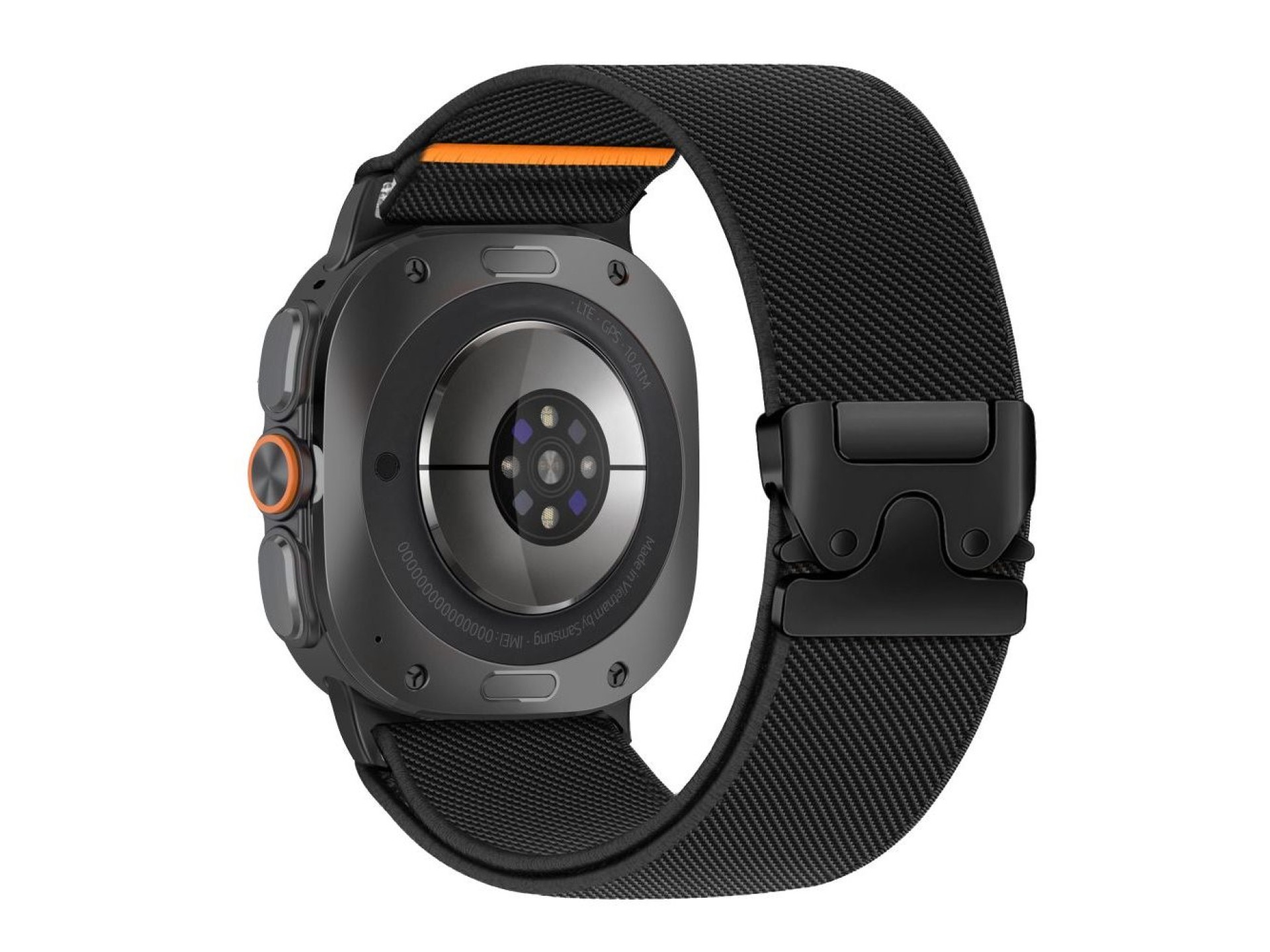 Cierre de nailon Tech-Protect para Samsung Galaxy Watch Ultra de 47 mm - Negro