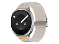 Pulseira Tech-Protect de nylon com fecho para Samsung Galaxy Watch 40/44/46 mm - Bege