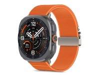 Tech-Protect Nylon Clasp for Samsung Galaxy Watch Ultra 47mm - Orange Tech-Protect Nylon Clasp for Samsung Galaxy Watch Ultra 47mm - Orange