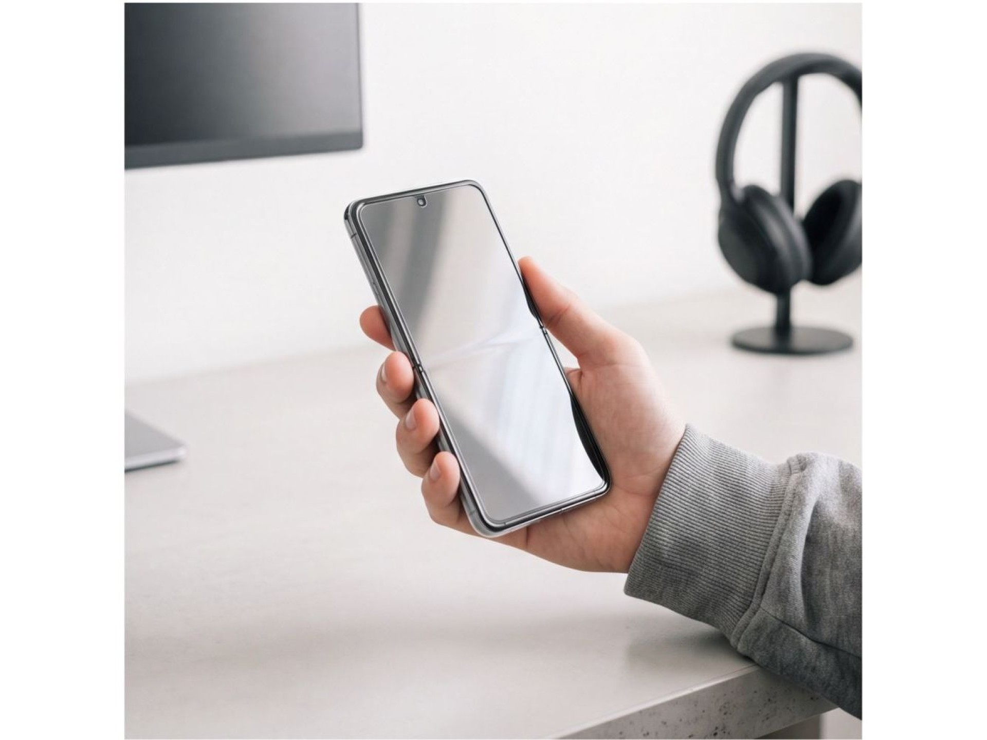 Tech-Protect Glass Fit+ 2-Pack tempered glass + Tech-Protect Hydro Flex+ 2-Pack hydrogel film for Sa