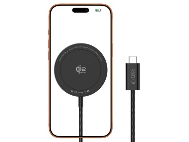 Cargador inalámbrico Tech-Protect A54 MagSafe de 25 W QI2.2 - Negro Cargador inalámbrico Tech-Protect A54 MagSafe de 25 W QI2.2 - Negro