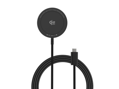 Carregador sem fio Tech-Protect A54 MagSafe 25W QI2.2 - Preto Carregador sem fio Tech-Protect A54 MagSafe 25W QI2.2 - Preto