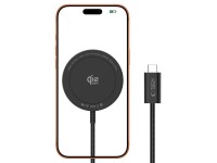 Carregador sem fio Tech-Protect A54 MagSafe 25W QI2.2 - Preto Carregador sem fio Tech-Protect A54 MagSafe 25W QI2.2 - Preto