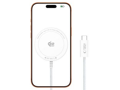 Tech-Protect A54 MagSafe 25W QI2.2 Wireless Charger - White Tech-Protect A54 MagSafe 25W QI2.2 Wireless Charger - White