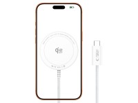 Cargador inalámbrico Tech-Protect A54 MagSafe de 25 W QI2.2 - Blanco Cargador inalámbrico Tech-Protect A54 MagSafe de 25 W QI2.2 - Blanco