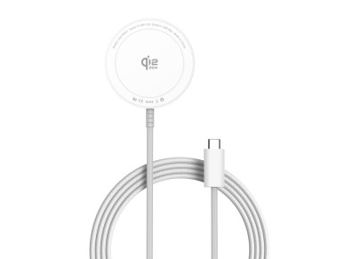 Tech-Protect A54 MagSafe 25W QI2.2 Wireless Charger - White Tech-Protect A54 MagSafe 25W QI2.2 Wireless Charger - White