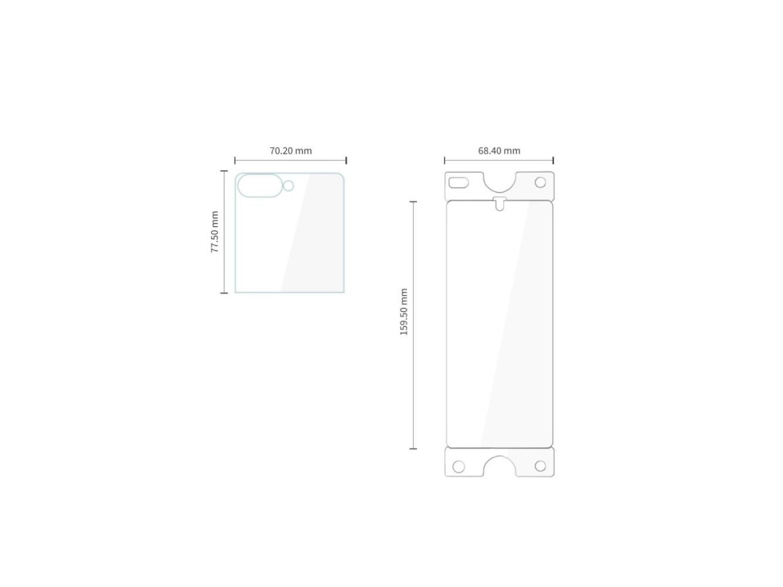 Tech-Protect Glass Fit+ 2-Pack tempered glass + Tech-Protect Hydro Flex+ 2-Pack hydrogel film for Sa